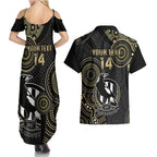 custom-afl-collingwood-couples-matching-summer-maxi-dress-and-hawaiian-shirt-indigenous-magpies-dynamic-version