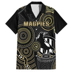 custom-afl-collingwood-family-matching-off-shoulder-short-dress-and-hawaiian-shirt-indigenous-magpies-dynamic-version