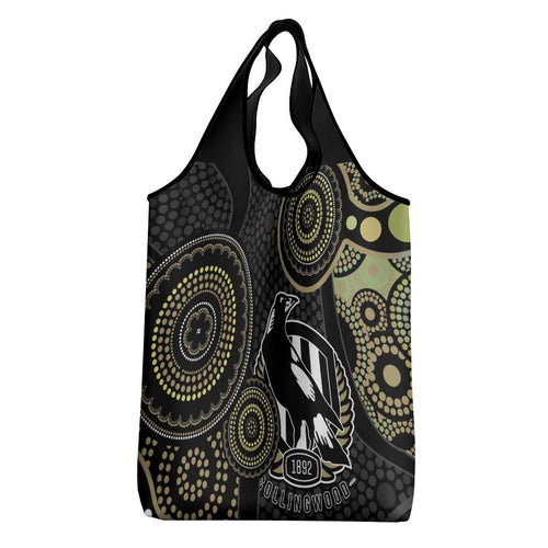 AFL Collingwood Grocery Bag Indigenous Magpies Dynamic Version