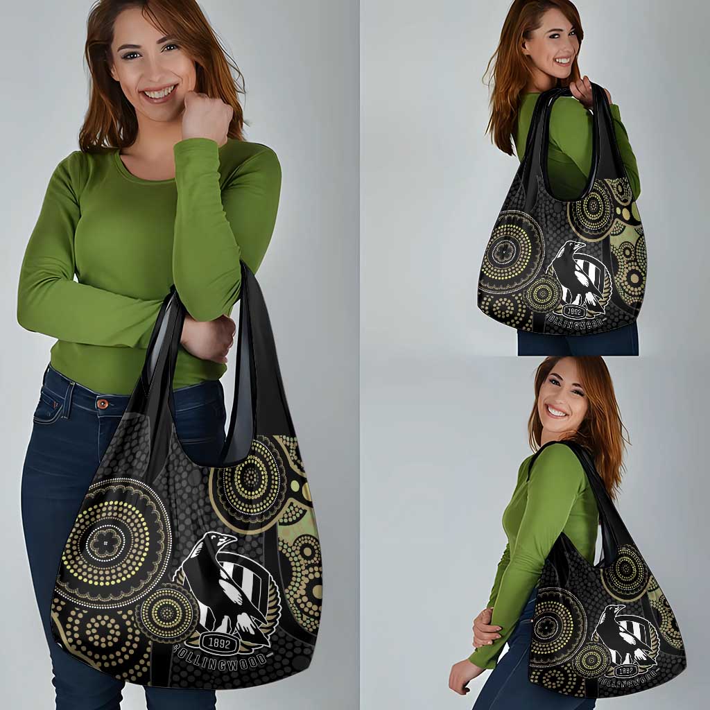 AFL Collingwood Grocery Bag Indigenous Magpies Dynamic Version