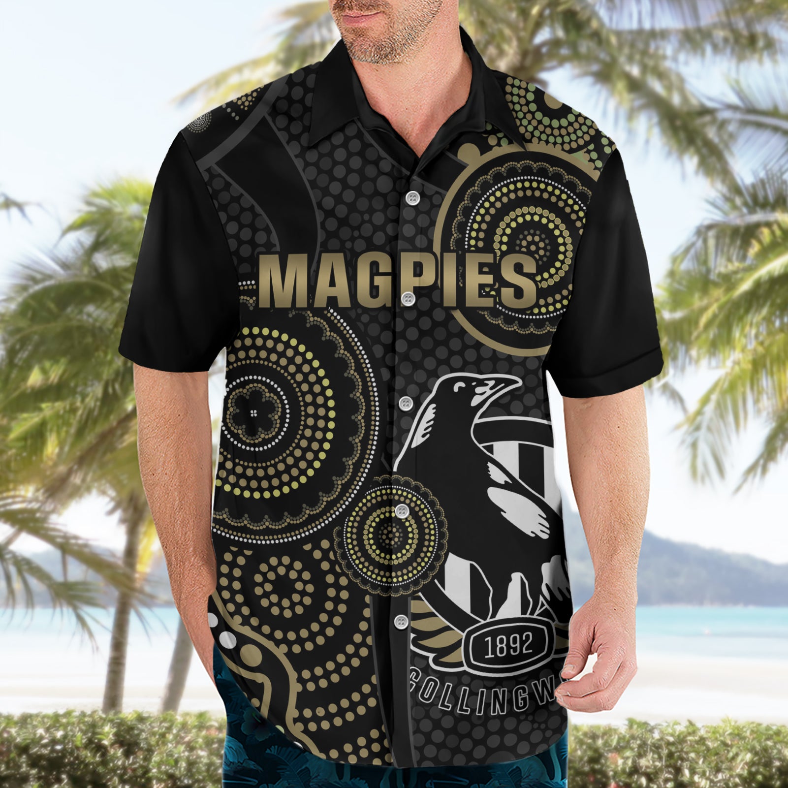 custom-afl-collingwood-hawaiian-shirt-indigenous-magpies-dynamic-version