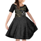 custom-afl-collingwood-kid-short-sleeve-dress-indigenous-magpies-dynamic-version