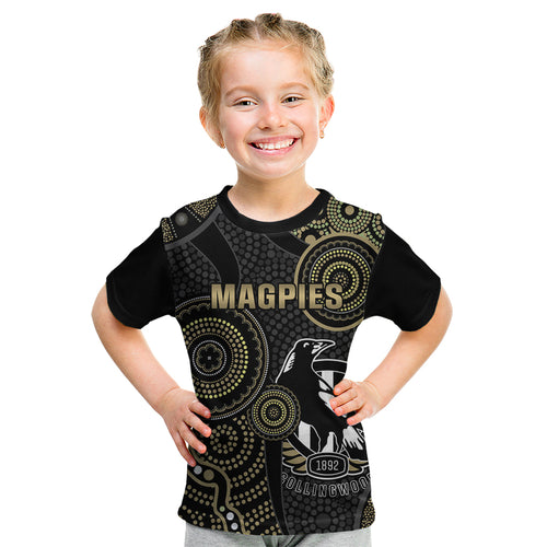 custom-afl-collingwood-kid-t-shirt-indigenous-magpies-dynamic-version