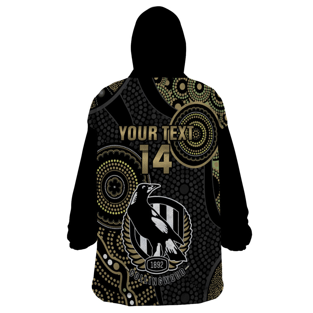 custom-afl-collingwood-wearable-blanket-hoodie-indigenous-magpies-dynamic-version