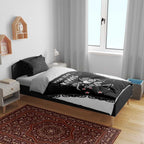 Aotearoa Rugby Custom Bedding Set Maori Kiwi - Mascot Style