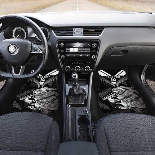Aotearoa Silver Fern Rugby Custom Car Mats 2024 Go Kiwi