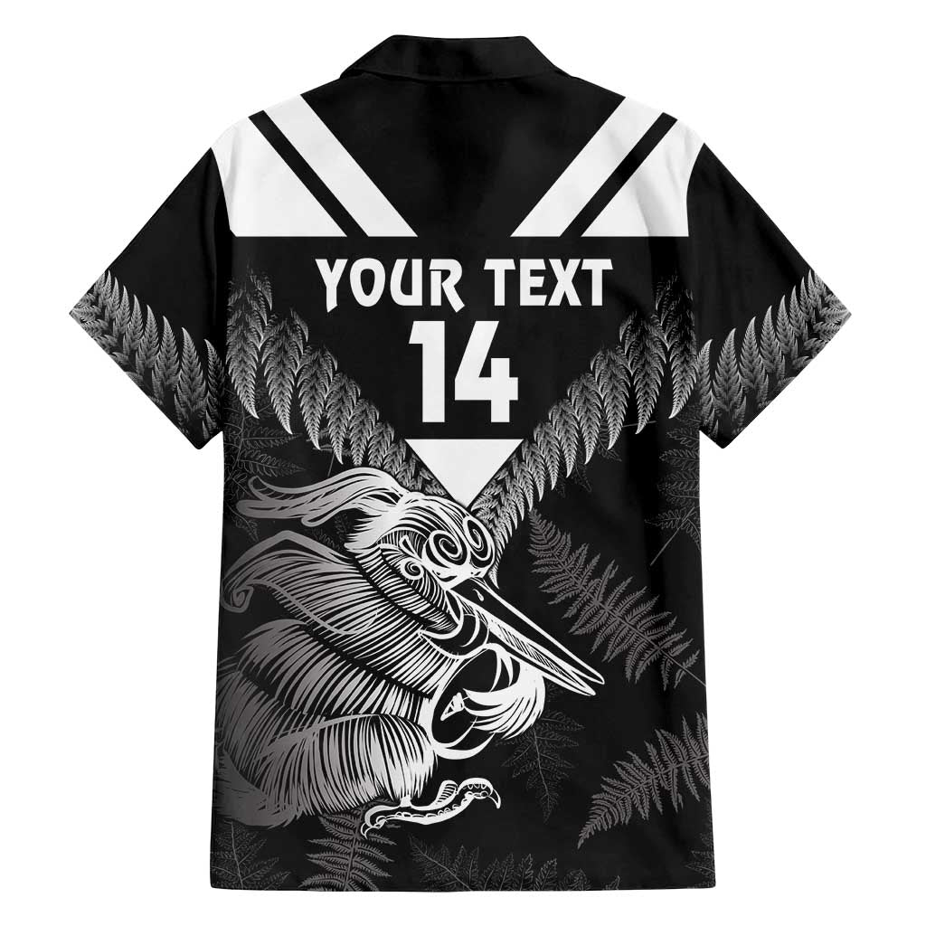 Aotearoa Silver Fern Rugby Custom Family Matching Tank Maxi Dress and Hawaiian Shirt 2024 Go Kiwi