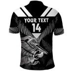 Aotearoa Silver Fern Rugby Custom Polo Shirt 2024 Go Kiwi