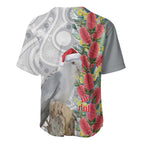 Blue Galah Mutation Christmas Australia Baseball Jersey Falalalala Galalah Bottlebrush Grey Aboriginal Art - Aussie Hoodie