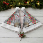 Blue Galah Mutation Christmas Australia Christmas Santa Hat Falalalala Galalah Bottlebrush Grey Aboriginal Art - Aussie Hoodie