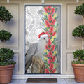 Blue Galah Mutation Christmas Australia Door Cover Falalalala Galalah Bottlebrush Grey Aboriginal Art - Aussie Hoodie