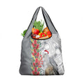 Blue Galah Mutation Christmas Australia Grocery Bag Falalalala Galalah Bottlebrush Grey Aboriginal Art - Aussie Hoodie