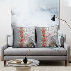 Blue Galah Mutation Christmas Australia Pillow Cover Falalalala Galalah Bottlebrush Grey Aboriginal Art - Aussie Hoodie