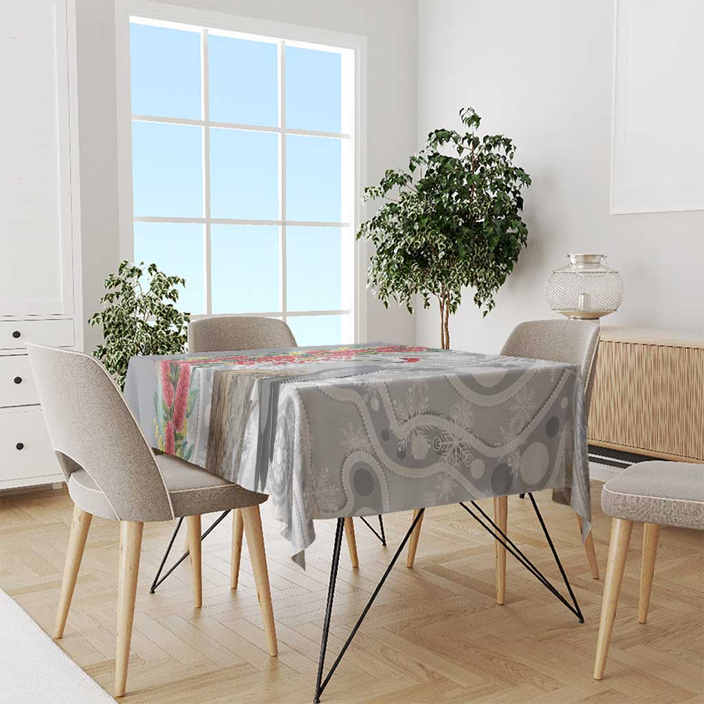 Blue Galah Mutation Christmas Australia Tablecloth Falalalala Galalah Bottlebrush Grey Aboriginal Art - Aussie Hoodie