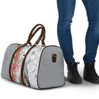 Blue Galah Mutation Christmas Australia Travel Bag Falalalala Galalah Bottlebrush Grey Aboriginal Art - Aussie Hoodie