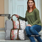 Blue Galah Mutation Christmas Australia Travel Bag Falalalala Galalah Bottlebrush Grey Aboriginal Art - Aussie Hoodie