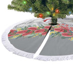 Blue Galah Mutation Christmas Australia Tree Skirt Falalalala Galalah Bottlebrush Grey Aboriginal Art - Aussie Hoodie