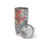 Blue Galah Mutation Christmas Australia Tumbler Cup Falalalala Galalah Bottlebrush Grey Aboriginal Art - Aussie Hoodie