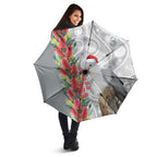 Blue Galah Mutation Christmas Australia Umbrella Falalalala Galalah Bottlebrush Grey Aboriginal Art - Aussie Hoodie