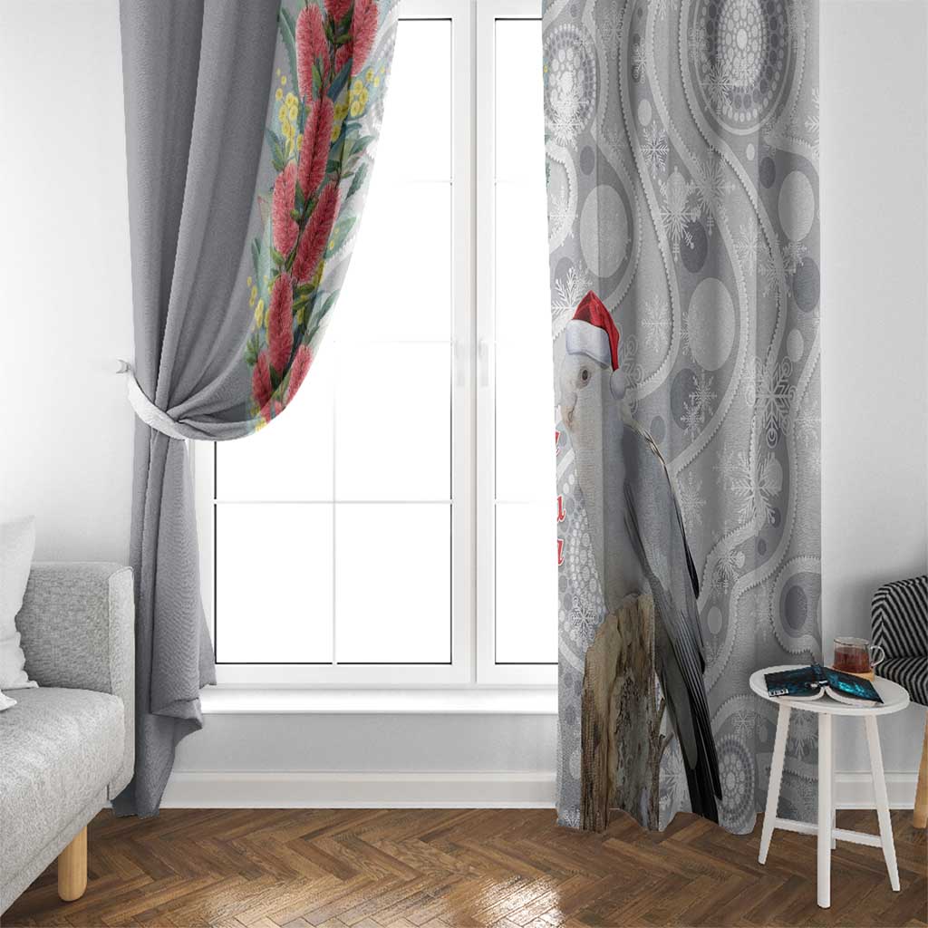 Blue Galah Mutation Christmas Australia Window Curtain Falalalala Galalah Bottlebrush Grey Aboriginal Art - Aussie Hoodie