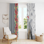 Blue Galah Mutation Christmas Australia Window Curtain Falalalala Galalah Bottlebrush Grey Aboriginal Art - Aussie Hoodie