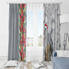 Blue Galah Mutation Christmas Australia Window Curtain Falalalala Galalah Bottlebrush Grey Aboriginal Art - Aussie Hoodie