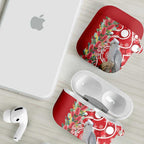 Blue Galah Mutation Christmas Australia AirPods Case Falalalala Galalah Bottlebrush Red Aboriginal Art - Aussie Hoodie