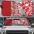 Blue Galah Mutation Christmas Australia Auto Sun Shade Falalalala Galalah Bottlebrush Red Aboriginal Art - Aussie Hoodie