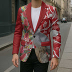 Blue Galah Mutation Christmas Australia Blazer Falalalala Galalah Bottlebrush Red Aboriginal Art - Aussie Hoodie