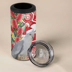 Blue Galah Mutation Christmas Australia 4 in 1 Can Cooler Tumbler Falalalala Galalah Bottlebrush Red Aboriginal Art - Aussie Hoodie