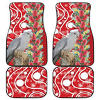 Blue Galah Mutation Christmas Australia Car Mats Falalalala Galalah Bottlebrush Red Aboriginal Art - Aussie Hoodie