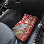 Blue Galah Mutation Christmas Australia Car Mats Falalalala Galalah Bottlebrush Red Aboriginal Art - Aussie Hoodie