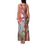 Blue Galah Mutation Christmas Australia Family Matching Tank Maxi Dress and Hawaiian Shirt Falalalala Galalah Bottlebrush Red Aboriginal Art - Aussie Hoodie