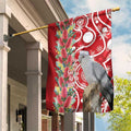 Blue Galah Mutation Christmas Australia Garden Flag Falalalala Galalah Bottlebrush Red Aboriginal Art - Aussie Hoodie