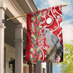 Blue Galah Mutation Christmas Australia Garden Flag Falalalala Galalah Bottlebrush Red Aboriginal Art - Aussie Hoodie