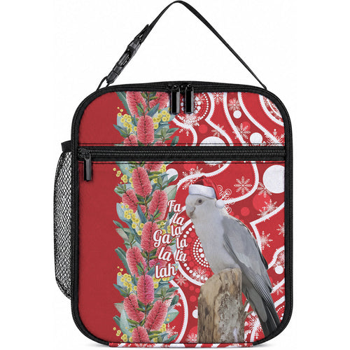 Blue Galah Mutation Christmas Australia Lunch Bag Falalalala Galalah Bottlebrush Red Aboriginal Art