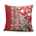 Blue Galah Mutation Christmas Australia Pillow Cover Falalalala Galalah Bottlebrush Red Aboriginal Art - Aussie Hoodie