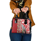 Blue Galah Mutation Christmas Australia Shoulder Handbag Falalalala Galalah Bottlebrush Red Aboriginal Art - Aussie Hoodie