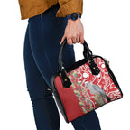 Blue Galah Mutation Christmas Australia Shoulder Handbag Falalalala Galalah Bottlebrush Red Aboriginal Art - Aussie Hoodie