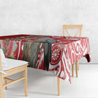 Blue Galah Mutation Christmas Australia Tablecloth Falalalala Galalah Bottlebrush Red Aboriginal Art - Aussie Hoodie