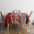 Blue Galah Mutation Christmas Australia Tablecloth Falalalala Galalah Bottlebrush Red Aboriginal Art - Aussie Hoodie