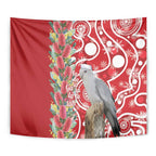 Blue Galah Mutation Christmas Australia Tapestry Falalalala Galalah Bottlebrush Red Aboriginal Art - Aussie Hoodie