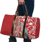 Blue Galah Mutation Christmas Australia Travel Bag Falalalala Galalah Bottlebrush Red Aboriginal Art - Aussie Hoodie