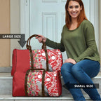 Blue Galah Mutation Christmas Australia Travel Bag Falalalala Galalah Bottlebrush Red Aboriginal Art - Aussie Hoodie