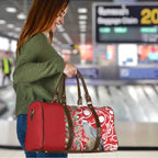 Blue Galah Mutation Christmas Australia Travel Bag Falalalala Galalah Bottlebrush Red Aboriginal Art - Aussie Hoodie