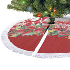 Blue Galah Mutation Christmas Australia Tree Skirt Falalalala Galalah Bottlebrush Red Aboriginal Art - Aussie Hoodie