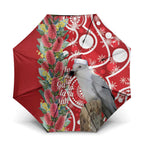 Blue Galah Mutation Christmas Australia Umbrella Falalalala Galalah Bottlebrush Red Aboriginal Art - Aussie Hoodie