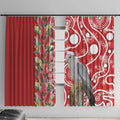 Blue Galah Mutation Christmas Australia Window Curtain Falalalala Galalah Bottlebrush Red Aboriginal Art - Aussie Hoodie