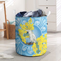 World Diabetes Day Australia Laundry Basket Yellow-crested Cockatoo Golden Wattle Aboriginal - Aussie Hoodie