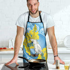World Diabetes Day Australia Apron Yellow-crested Cockatoo Golden Wattle Aboriginal - Aussie Hoodie